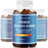 Premium Sea Moss Gummies Made with Irish Sea Moss, Burdock Root, and Bladderwrack (Mixed Berry Flavor-1 Pack)